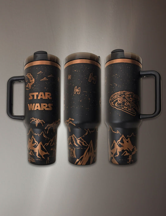 40oz Space Themed Tumbler