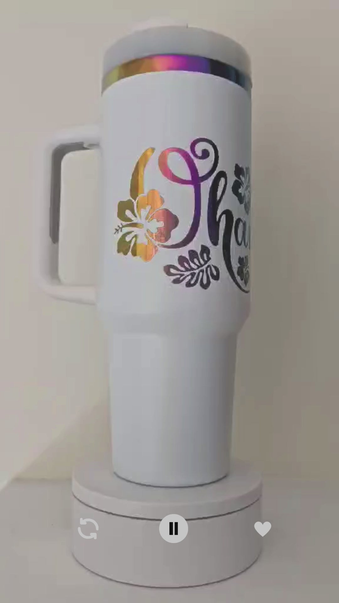 ohana 40oz Stitch with Ohana Tumbler – Faded Barn Customs